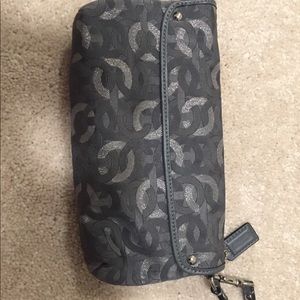 Coach Bags - Coach clutch grey and silver Coach Bags - Coach clutch grey and silver